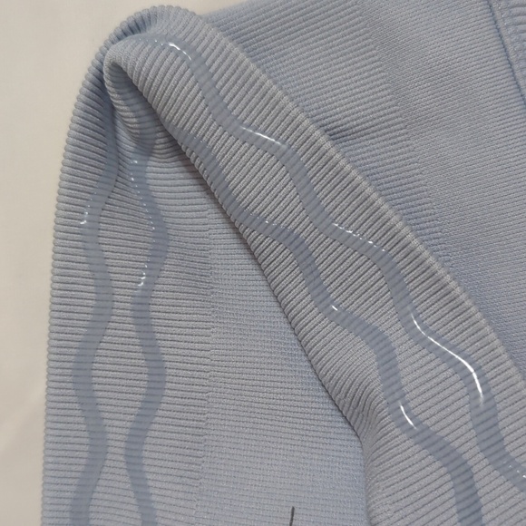 Spiritual Gangster Love Sculpt 7/8 Ruffle Leggings, Color Pastel Blue Size XS/S - Picture 14 of 16